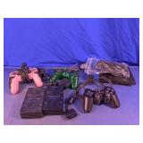 Sony PS2 Slim Console Bundle w/3 Controllers