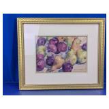 Framed Pears & Apples Print by Spears