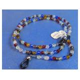 Colorful Beaded Eyeglass Holder Necklace