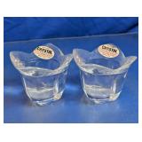 24% Lead Crystal Candle Holders