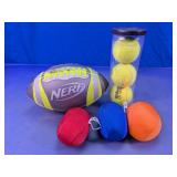 NERF Football & Tennis Ball Assortment