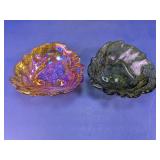Leaf Pattern Glass Bowl Assortment