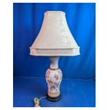 Floral Porcelain Table Lamp