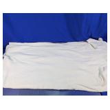 White Textured Throw Blanket