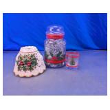 Holiday Glassware & Candle Holder Assortment