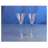 Stemmed Cordial Glass Pair