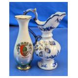 Royal Porzellan Bavaria Mini Vase & Pitcher