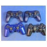 Assorted PlayStation Controllers Lot