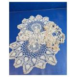 Crochet Lace Doilies Lot