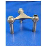 Modular Chrome Candle Holder