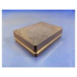 Light n Smart Brown Hinged Jewelry Gift Box