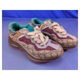 Gucci Style Monogram Sneakers