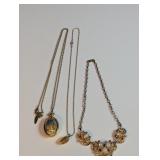 Vintage Gold-Tone Fashion Necklaces