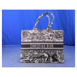 Christian Dior Paris Style Print Tote Bag