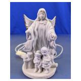 Vintage Guardian Angel Ceramic Night-Light