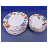 Floral Dinnerware Plate Assortment