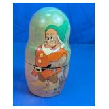 Hand-Painted Seven Dwarfs Nesting Dolls