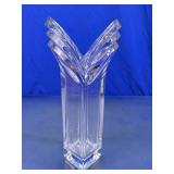 V-Shaped Art Glass Vase