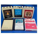 Vintage Assorted 8-Track Tape Cartridges