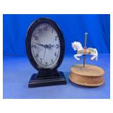 Clock and Carousel Music Box Assortment