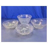 Glass Serving Bowl Assortment