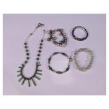 Beaded Necklace & Bracelet Collection