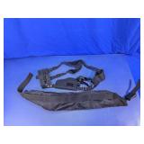 Adjustable Shoulder Holster & Storage Pouch Set