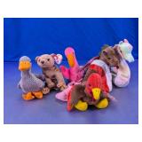 Assorted Ty Beanie Babies Plush Toys Lot