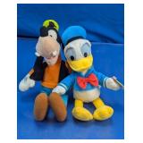 Disney Goofy & Donald Duck Plush Set