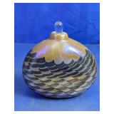 Iridescent Glass Perfume Bottle
