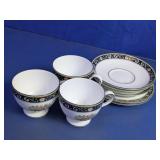 Wedgwood Bone China Cup Saucer Set