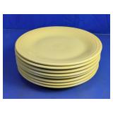 Vintage Fiesta Yellow Dinner Plates