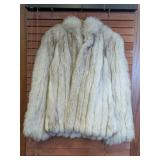 SAGA Fox Fur Jacket Size 10