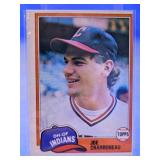 ROOKIE CARD 1981 TOPPS JOE CHARBONEAU