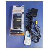 Zeikos Charger & Philips Remote Set