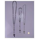 Assorted Catholic Rosary Necklaces