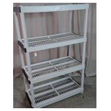 Plastic Storage Shelving Unit