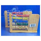 Wooden Toy Abacus Set