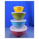 Mixing Bowl Set With Lids