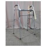 Guardian Folding Medical Walker with Gait Belt