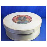 Vintage Pioneer Flour Mills Wooden Cheese Box