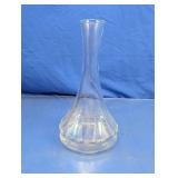Clear Glass Decanter Vase 13"