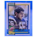 ROOKIE CARD 1990 TOPPS TRADED HOF JUNIOR SEAU