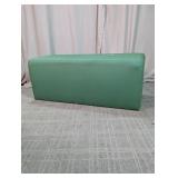 Green Upholstered Ottoman