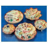 Japanese Porcelain Footed Bowl Assortment