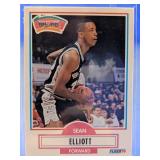ROOKIE CARD 1990 FLEER SEAN ELLIOTT