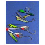 Fishing Lure & Spinner Assortment Lot