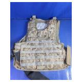 Al Asbookan Digital Camo Tactical Vest Carrier
