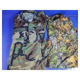 US Navy BDU Set & Mossy Oak Convertible Pants