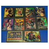 Wizard Gold Foil Comic Trading Card Collection
